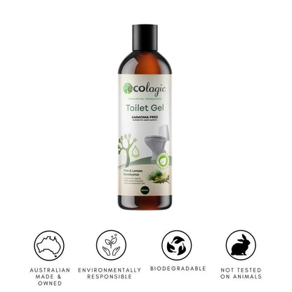 ECOLogic Pine & Lemon Eucalyptus Toilet Cleaning Gel 500mL