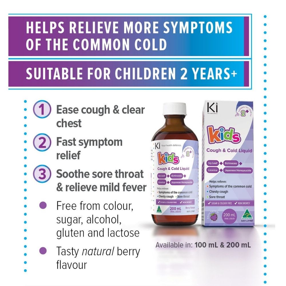 Ki Kids Cough & Cold Liquid