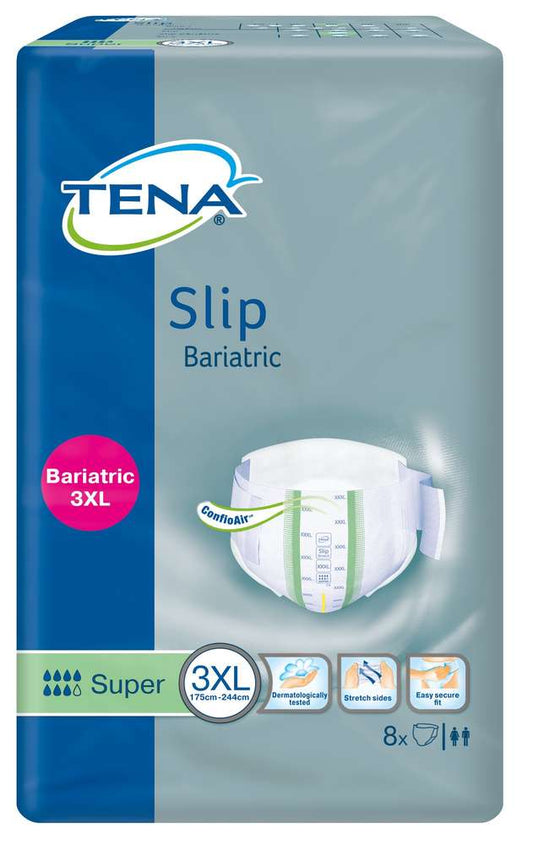 Tena Stretch Bariatric Xxxl Pkt 8