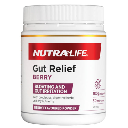 Nutralife Gut Relief Berry 180g