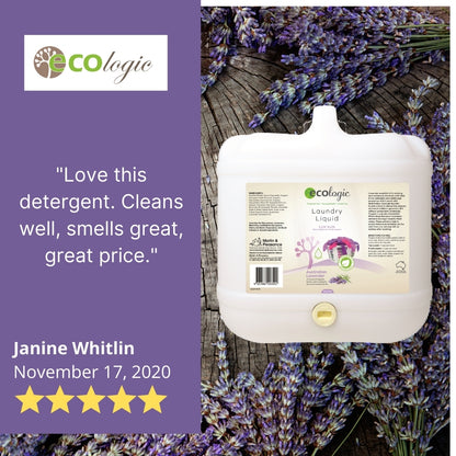 ECOLogic Australian Lavender Laundry Liquid BULK 15L