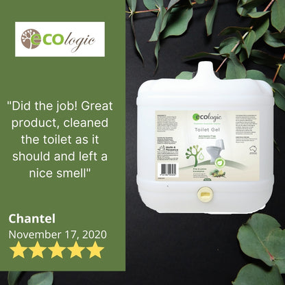 ECOLogic Pine & Lemon Eucalyptus Toilet Cleaning Gel BULK 15L