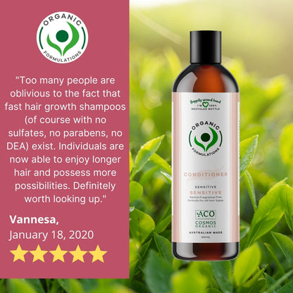 Organic Formulations Sensitive Conditioner 500ml