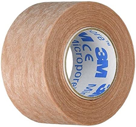 3M Micropore Surgical Tape Tan 2.5Cmx9.1M Box 12