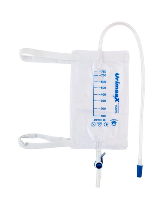 Drainage Leg Bag 750Ml 50Cm Each