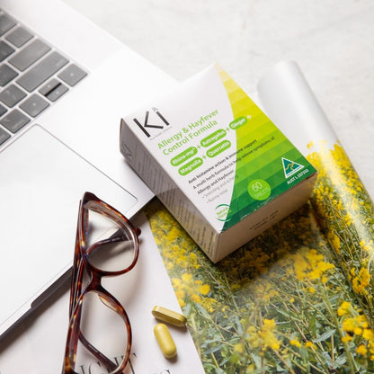 Ki Allergy & Hayfever Control Formula 60 Tablets + FREE M&P Allergy Relief 25ml