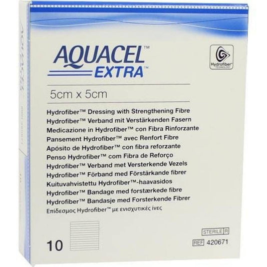Aquacel Extra 5Cmx5Cm Box 10