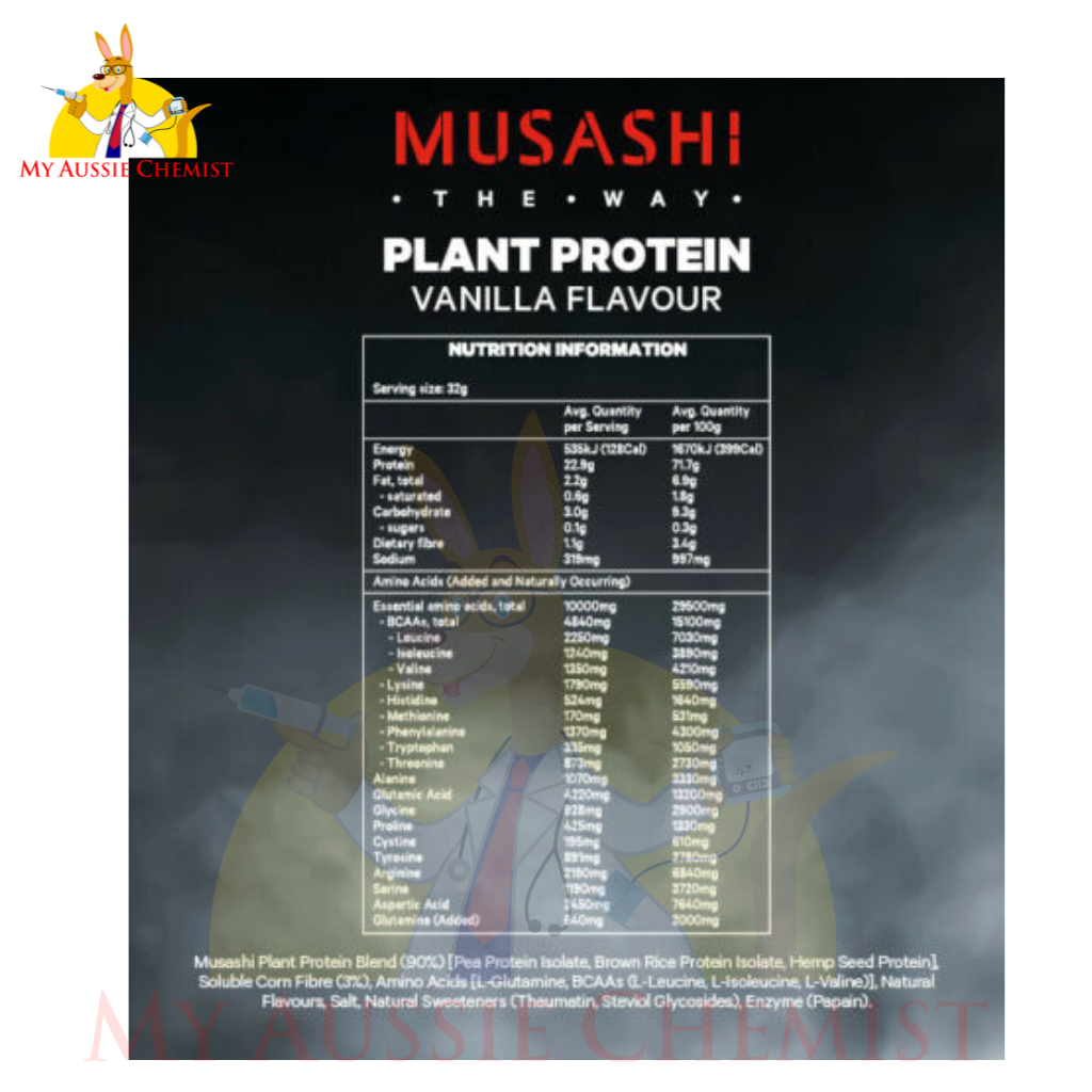 Musashi Plant Protein Powder