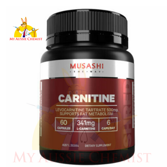 Musashi Carnitine 60 Capsules