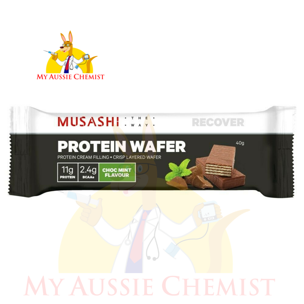 Musashi Protein Wafer 40g x 12 Bars