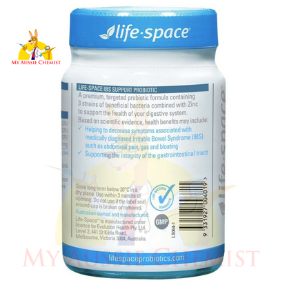 Life-Space IBS Support Probiotic 30 Capsules Irritable Bowel Syndrome Relief