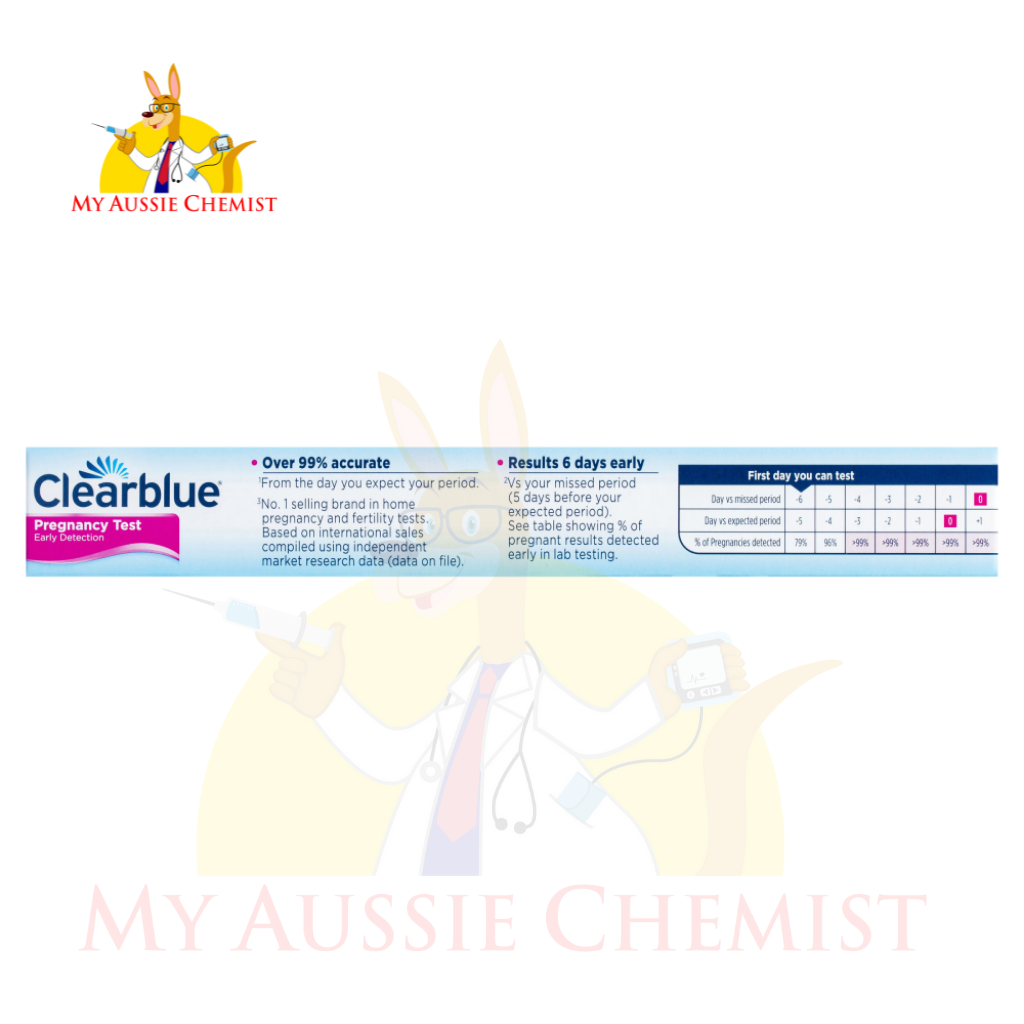 Clearblue Ultra Early Detection Pregnancy Test 1pk Over 99% Accurate