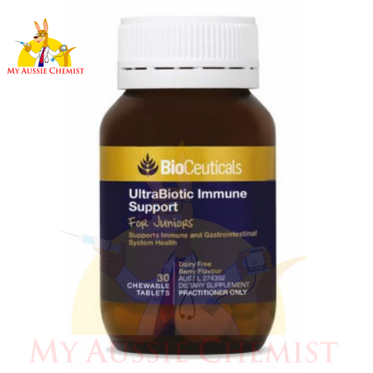 BioCeuticals UltraBiotic Immune Support For Juniors 30 Chewable Tablets