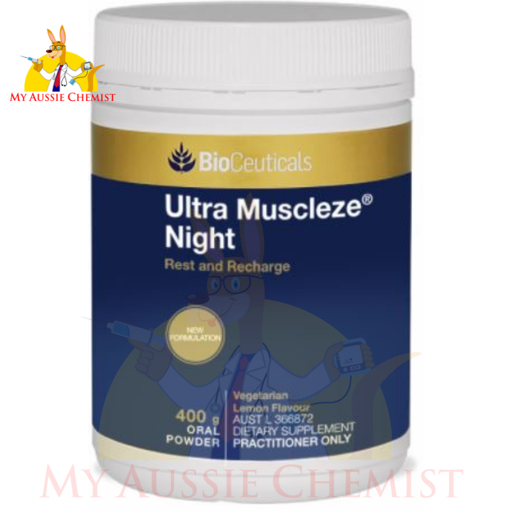 BioCeuticals Ultra Muscleze Night 240g or 400g Powder