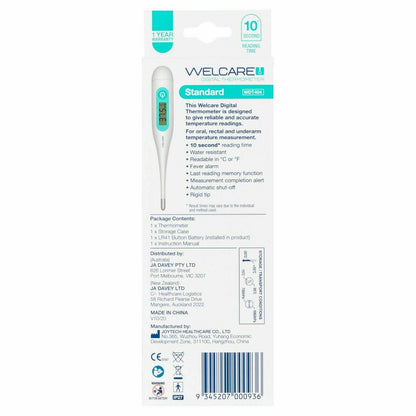 Welcare Digital Thermometer- Standard
