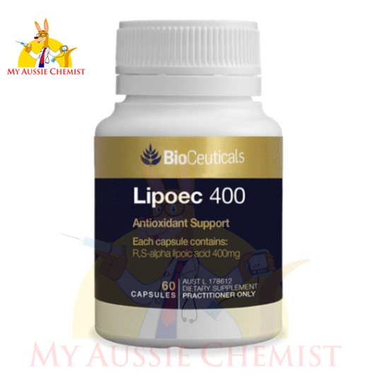 BIOCEUTICALS LIPOEC 400 60 capsules