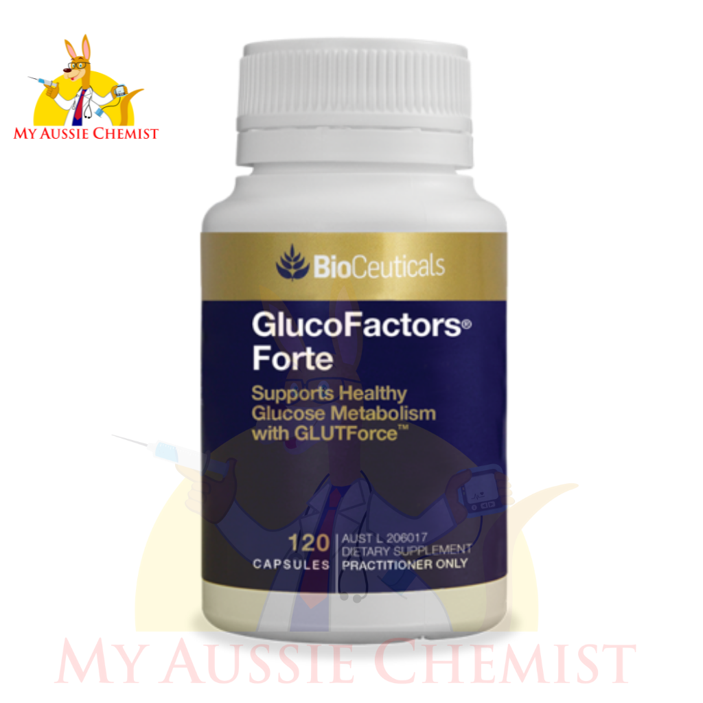 Bioceuticals GlucoFactors Forte 120 Capsules
