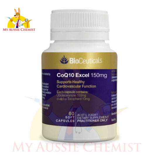 Bioceuticals CoQ10 Excel 150mg 60 Capsules