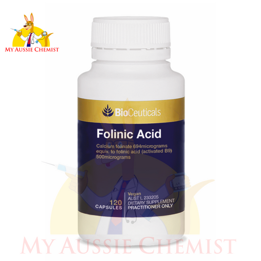 Bioceuticals Folinic Acid 120 Capsules