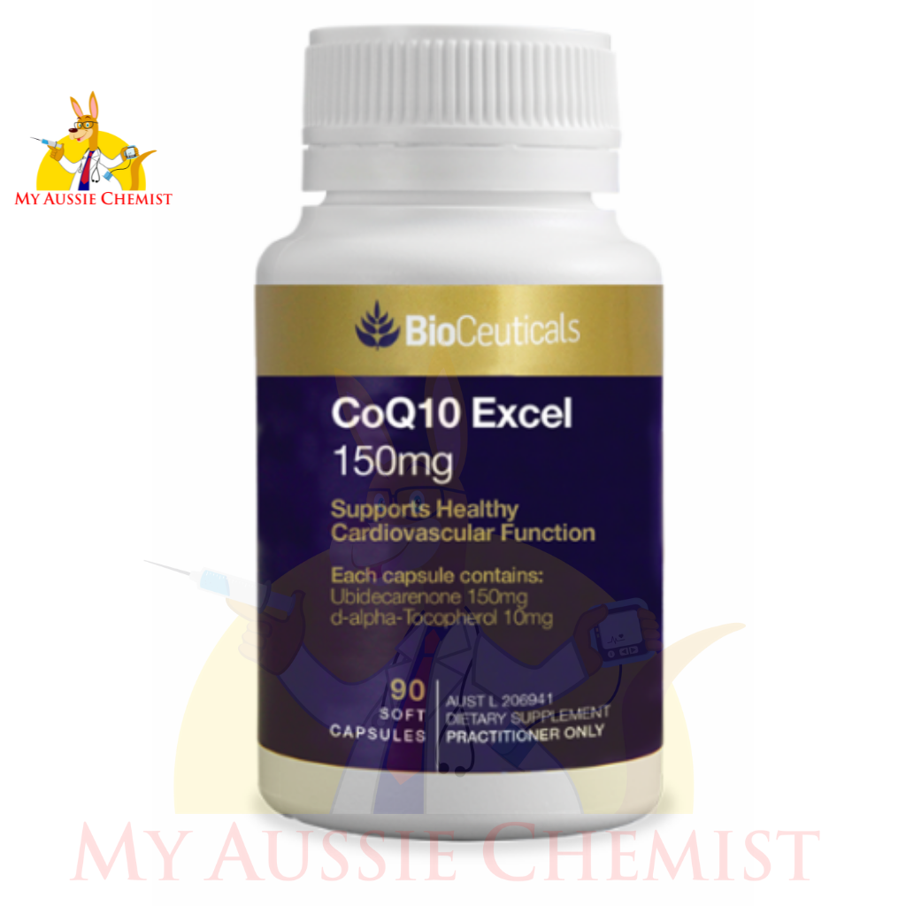Bioceuticals CoQ10 Excel 150mg 90 Capsules