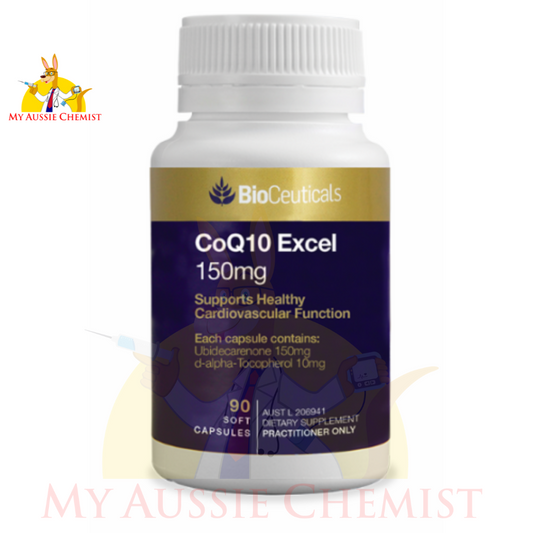 Bioceuticals CoQ10 Excel 150mg 90 Capsules