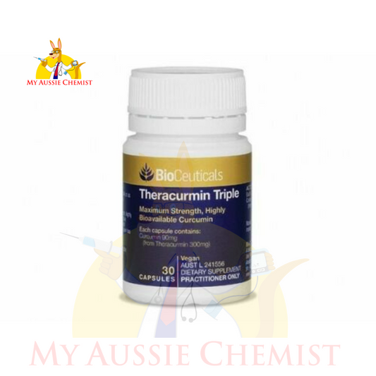 Bioceuticals THERACURMIN TRIPLE curcumin anti-inflammatory antioxidant 30/60 cap