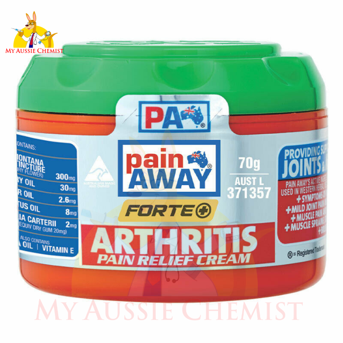Pain Away Forte + Arthritis Pain Relief Cream 70g