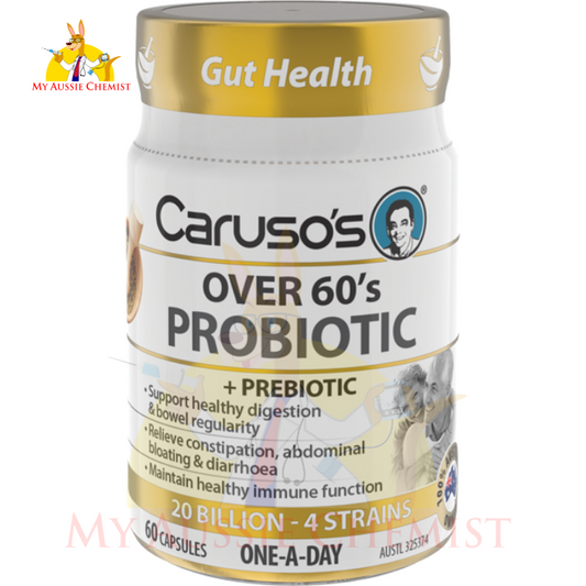 Caruso's Over 60s Probiotic 60 Capsules