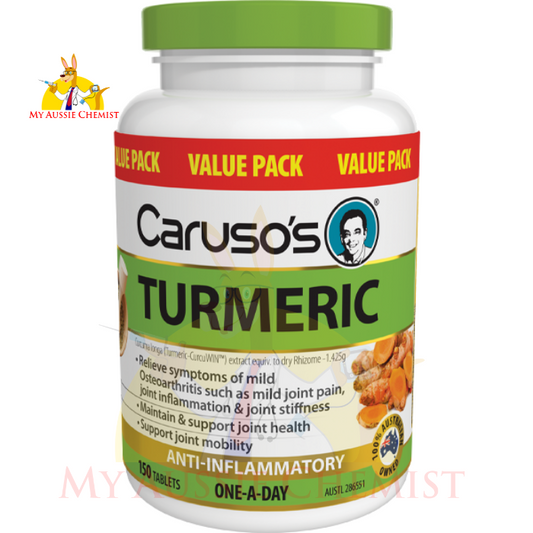 Caruso's Turmeric 150 Tablets