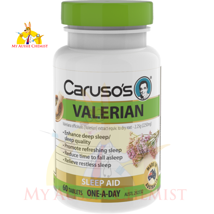 Caruso s Valerian 60 Tablets MyAussieChemist