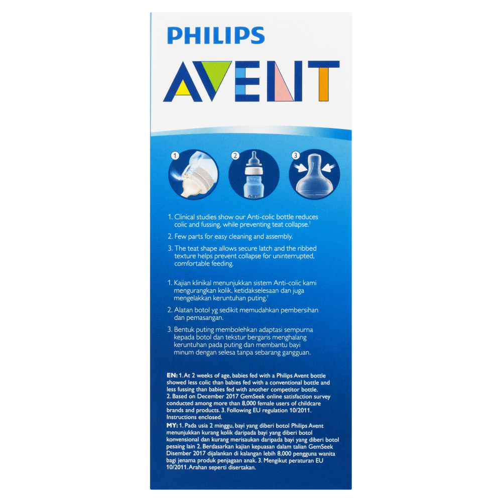 Philips Avent Feeding Bottle Twin Pack 260mL