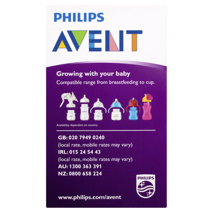 Philips Avent Natural Response Baby Bottle 125mL 2 Pack