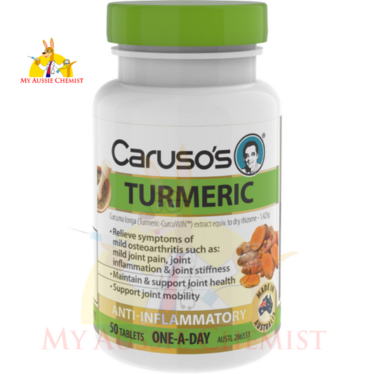 Caruso's Turmeric 50 Tablets