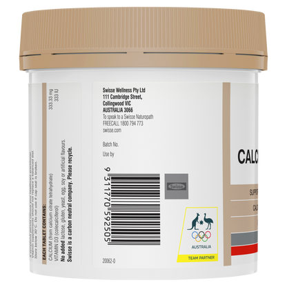 Swisse Ultiboost Calcium + Vitamin D 150 Tablets