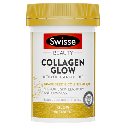 Swisse Beauty Collagen Glow with Collagen Peptides 60 Tablets