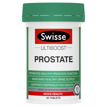 Swisse Ultiboost Prostate 50 Tablets Male Reproductive Health Saw Palmetto