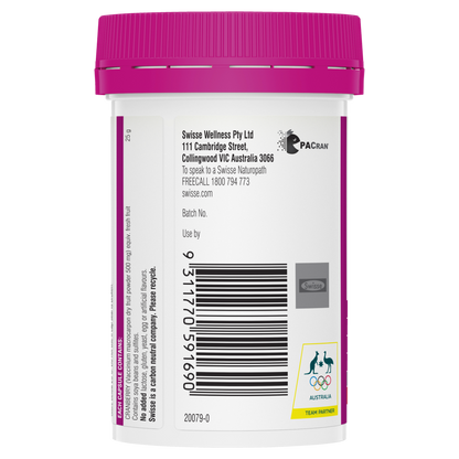 Swisse Ultiboost High Strength Cranberry 30 Capsules Urinary Tract Health UTI