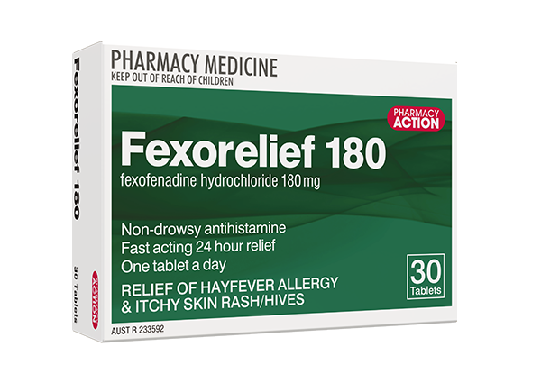 TRUST Fexit 180mg Non-Drowsy Antihistamine  SAME AS TELFAST