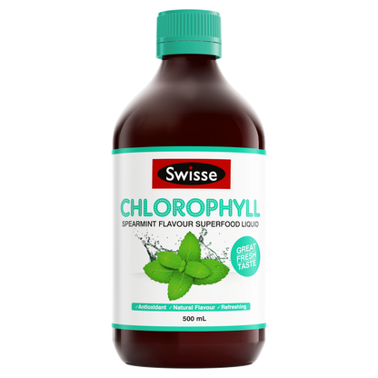 Swisse Chlorophyll 500mL Oral Liquid - Spearmint Flavour