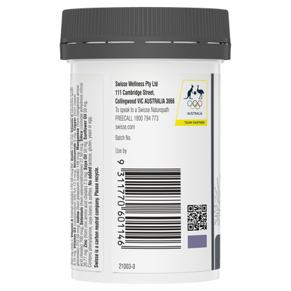 Swisse Ultiboost Hair Nutrition for Men 60 Capsules Supports Hair Growth