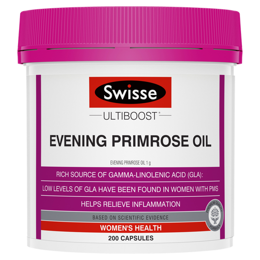 Swisse Ultiboost Evening Primrose Oil 200 Capsules Women's Health