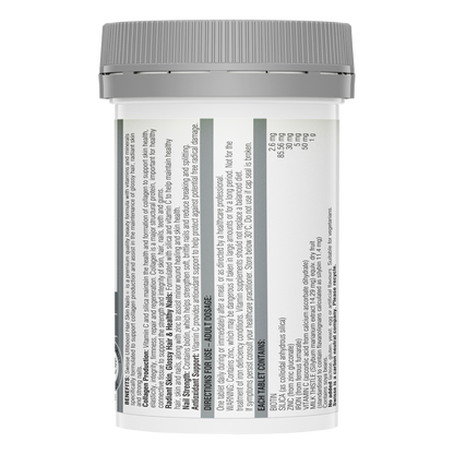 Swisse Ultiboost Hair Skin Nails+ 60 Tablets Supports Collagen Production Beauty