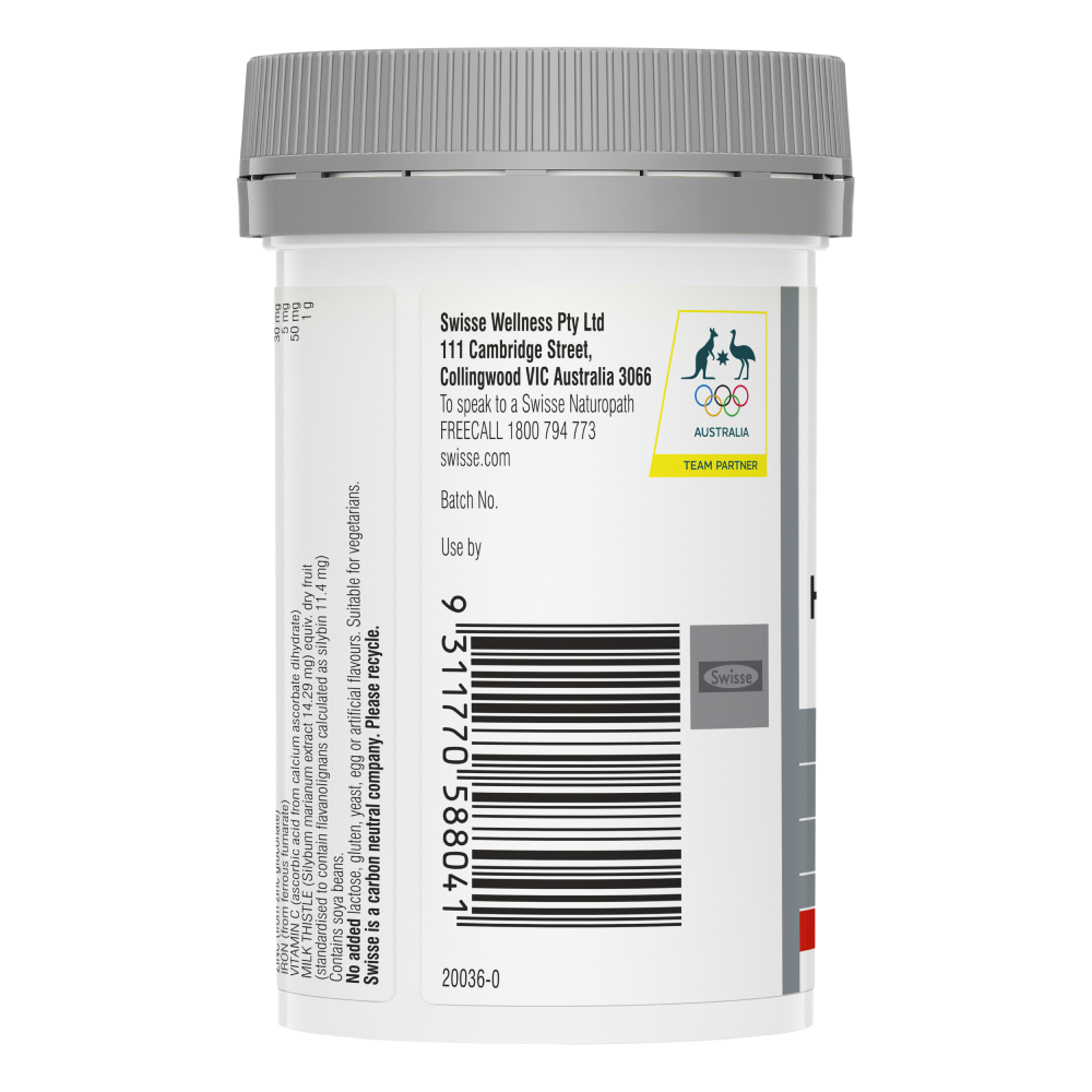 Swisse Ultiboost Hair Skin Nails+ 60 Tablets Supports Collagen Production Beauty