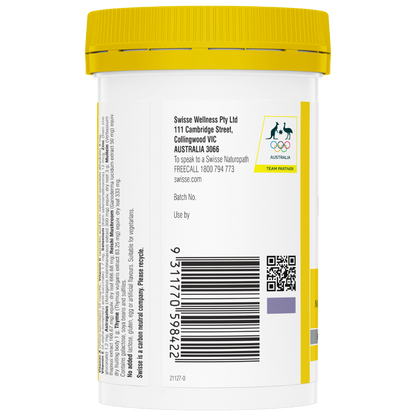 Swisse Ultiboost Lung Health Support 90 Tablets Respiratory Health Antioxidant