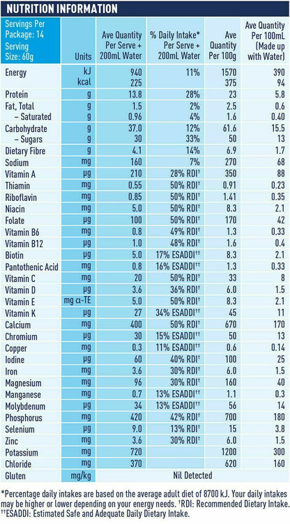 Sustagen Hospital Formula Active Plus Fibre 840g - Chocolate Flavour Nutritional
