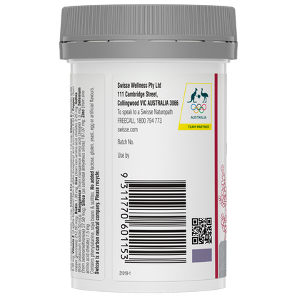 Swisse Beauty Hair Nutrition for Women 60 Capsules Supports Healthy Hair Growth