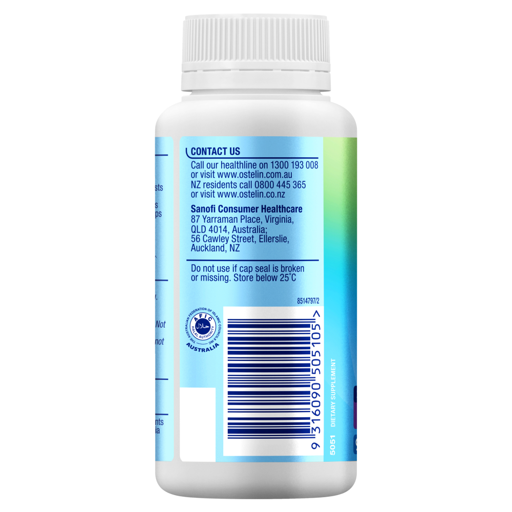 Ostelin Kids Calcium & Vitamin D3 90 Chewable Tablets