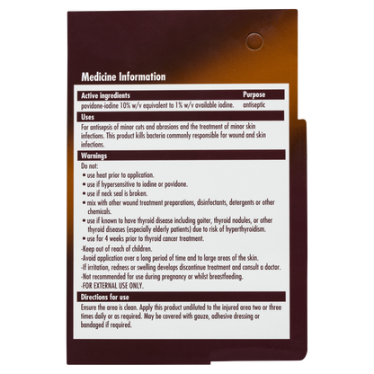 Betadine Antiseptic Topical Solution 15mL Treats Minor Cuts and Abrasions