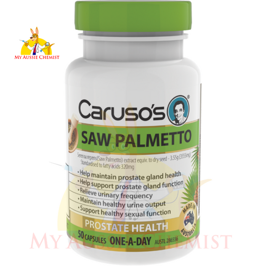 Caruso's Saw Palmetto 50 Capsules