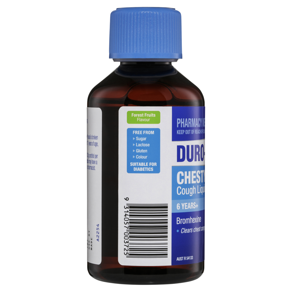 Duro-Tuss Chesty Cough Liquid 200mL - Forest Fruits Chest Congestion DuroTuss